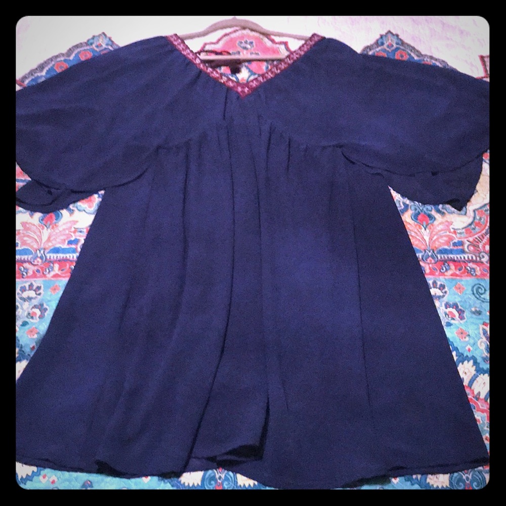 SOLD Flying tomato butterfly sleeve dress sold